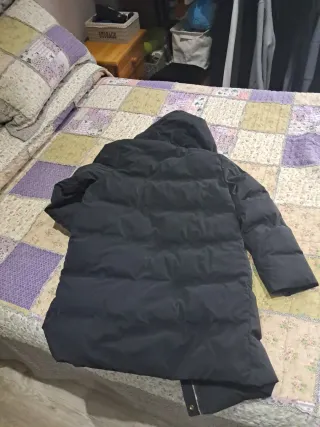 Abrigo negro Zara súper  calentito