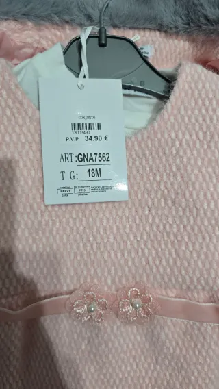 Conjunto 3 piezas niña 18 meses Smile Yes