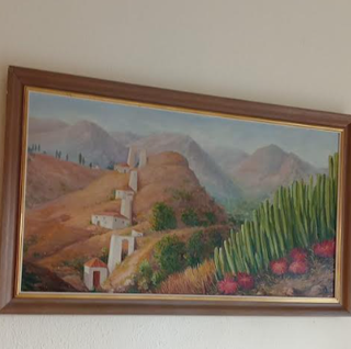 Cuadro al óleo Francisco Coronas Alsina