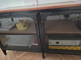 Mueble TV Metal y Madera Estilo Industrial