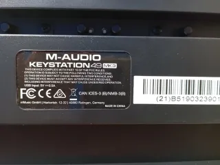 Controlador M-Audio Keystation 49 MK3