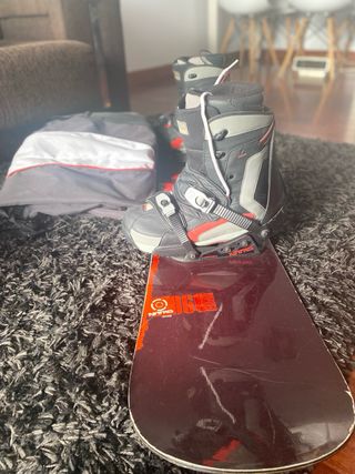 Tabla Snowboard + Botas Talla 44