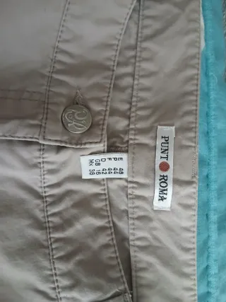 Pantalón beige mujer talla 46