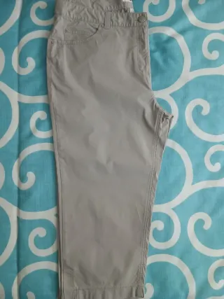 Pantalón beige mujer talla 46