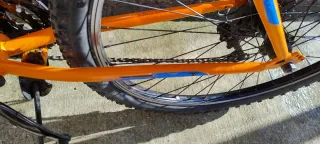 Bicicleta de montaña TEAM naranja