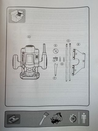 Fresadora Enrutadora 1200W