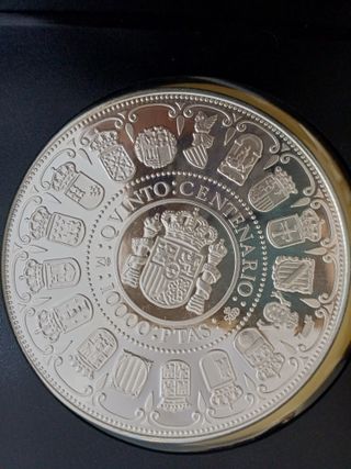 Moneda 10000 Pts Plata FDC Juan Carlos I