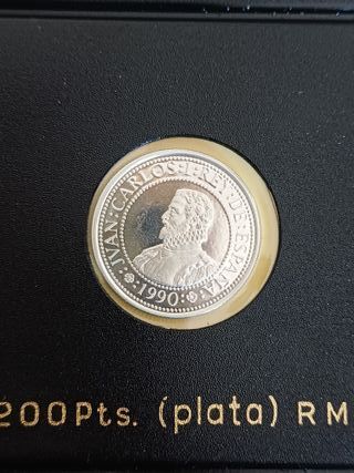 Moneda 10000 Pts Plata FDC Juan Carlos I