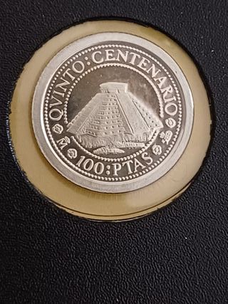 Moneda 10000 Pts Plata FDC Juan Carlos I