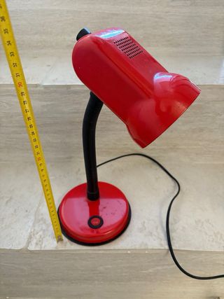 Lampada Veneta Luni Vintage Rossa