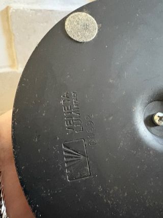 Lampada Veneta Luni Vintage Rossa