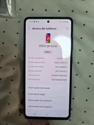 Samsung Galaxy A52s 5G Viola