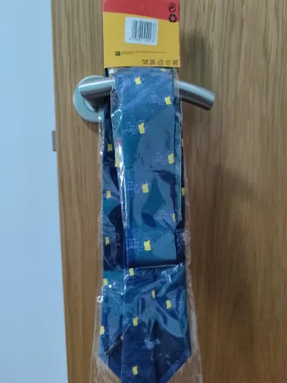 Corbata The Simpsons Azul y Amarillo