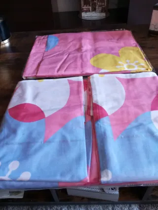 Juego Sábanas 3 Piezas Cama 90cm Flores