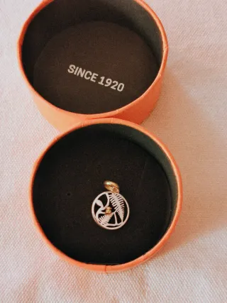 Tous Colgante Yunque Bicolor Oro y Plata