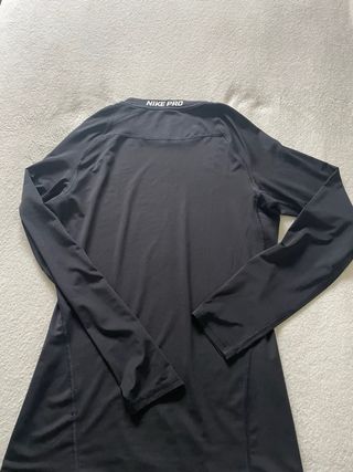 Camiseta Nike Pro hombre negra