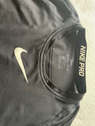 Camiseta Nike Pro hombre negra
