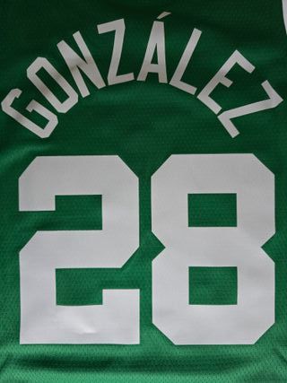 camiseta de gonzalez de boston (L)