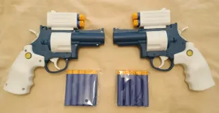 Pistolas de dardos soft (2 unidades)