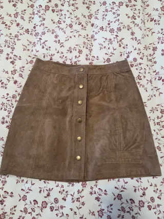 Mini falda ante tipo A-line