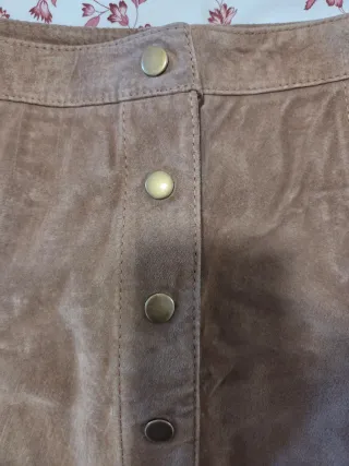 Mini falda ante tipo A-line