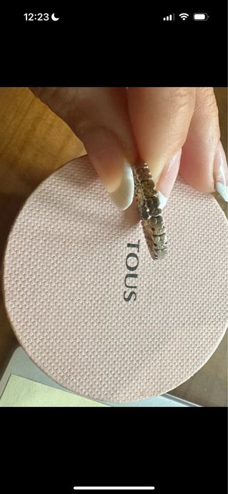 Anillo Tous Osos Plata T12