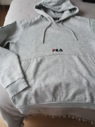 Sudadera Fila Gris Talla M