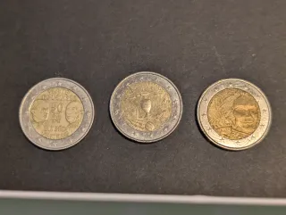 Monedas de 2 euros conmemorativas de Francia