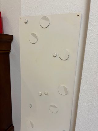Pizarra magnética Ikea.