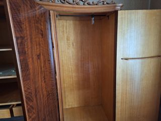 Armario antiguo madera maciza finales s. XIX