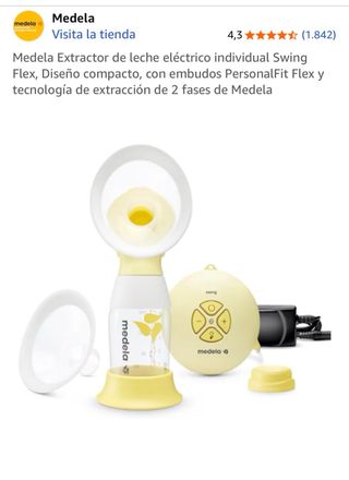 Sacaleches Medela Swing Flex Eléctrico
