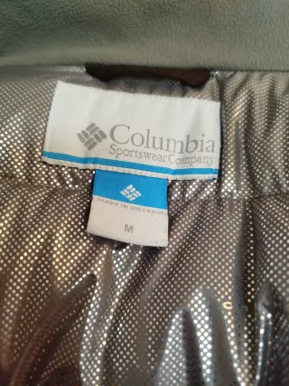 Plumífero Columbia Marrón. Talla M/L