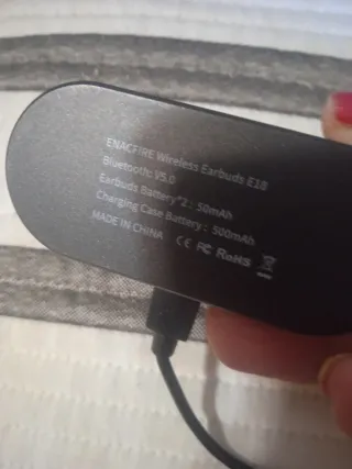 Auriculares Enagfire Negros