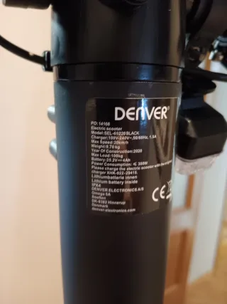 Patinete Eléctrico Denver
