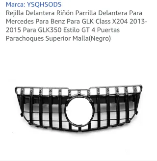 Parrilla Delantera Mercedes GLK X204 (2013-2015)