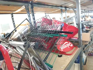 Estanterías metálicas para productos