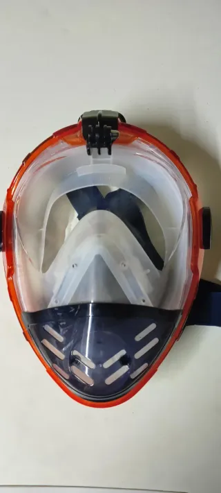 Máscara de Snorkel Integral Naranja