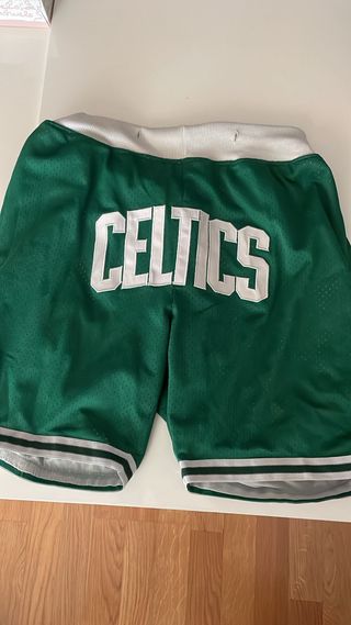 Pantalones cortos Celtics verdes