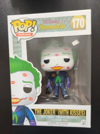 Funko Pop! DC Bombshells Joker (con besos)