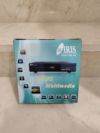 IRIS 9600 HD 02 Decodificador Satélite