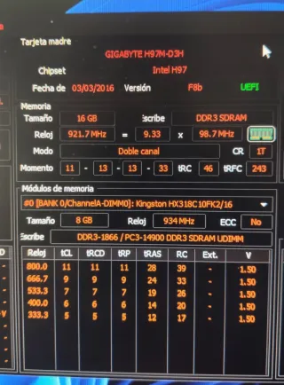 Motherboard GA-H97M-D3H Gigabyte LGA1150