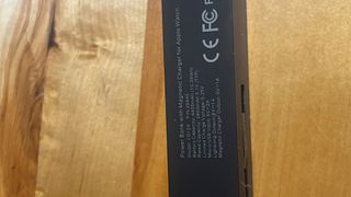 Cargador portátil iPhone y Apple Watch