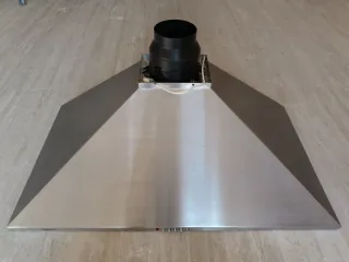 Campana extractora CATA plateada