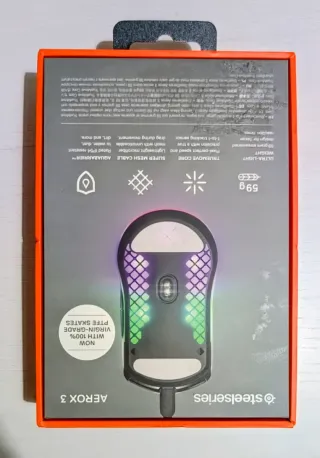 SteelSeries Aerox 3 Ratón Gaming Ligero