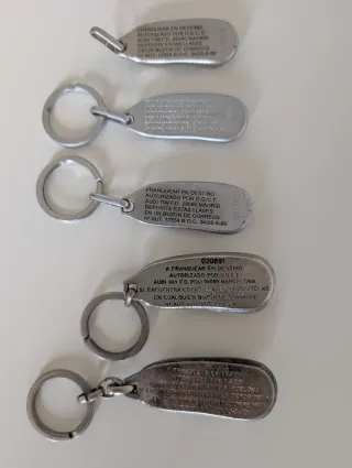 Portachiavi Audi Flecha de Plata