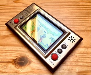 Jungle LCD Game & Clock Wide Screen