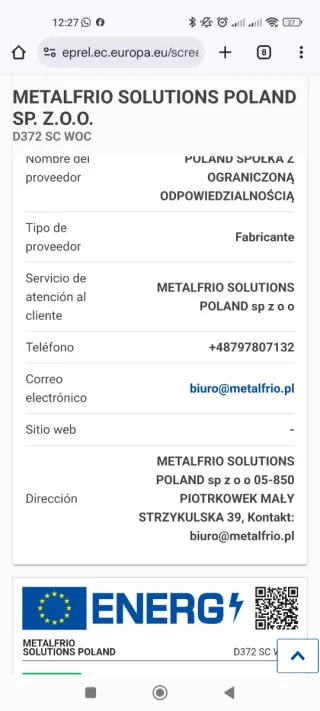 Nevera expositora vertical