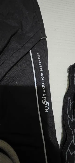 Pantalón Moto Cordura Mujer Talla S Negro, como