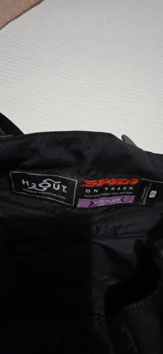 Pantalón Moto Cordura Mujer Talla S Negro, como