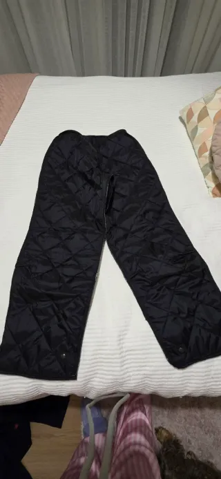 Pantalón Moto Cordura Mujer Talla S Negro, como